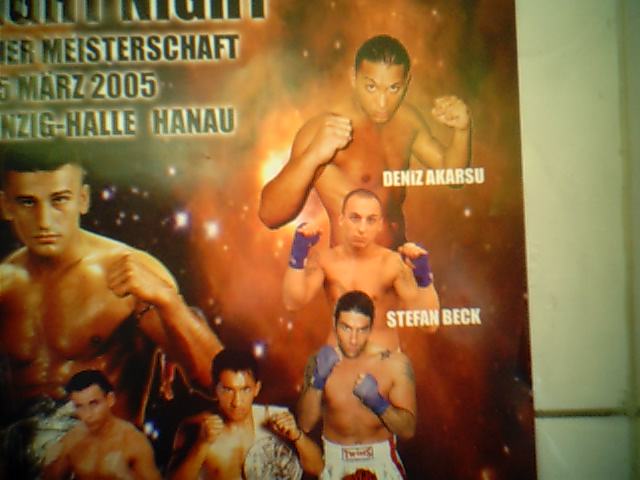 Stefan Beck bei der Fight Stefan Beck bei der Fight