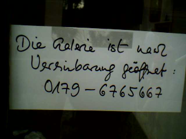 vereinbarung